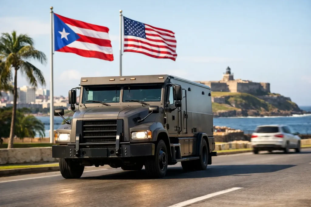 Armored Vehicle Transportation in Puerto Rico