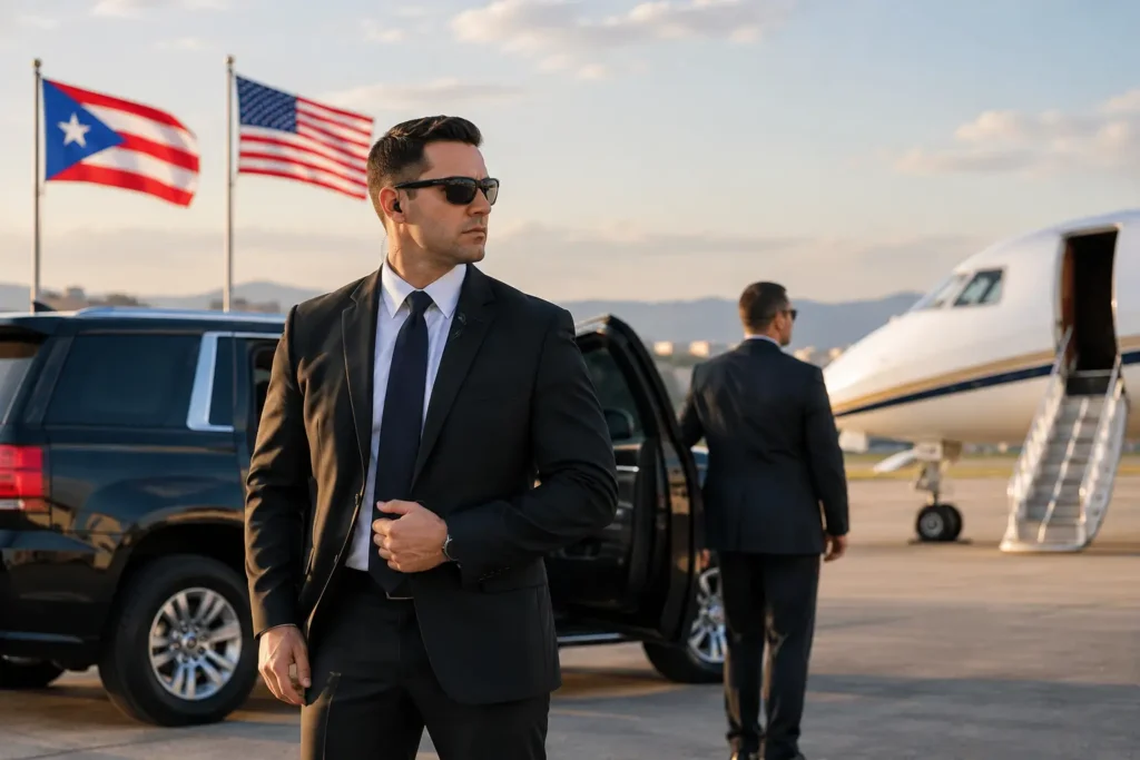 Arranging Executive Ground Security Without Gaps